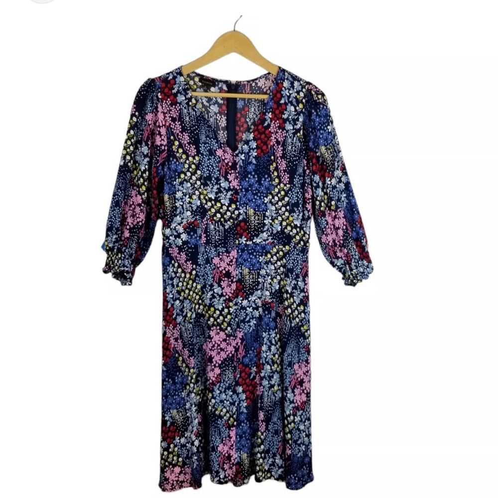 Talbots Floral Multicolor Dress